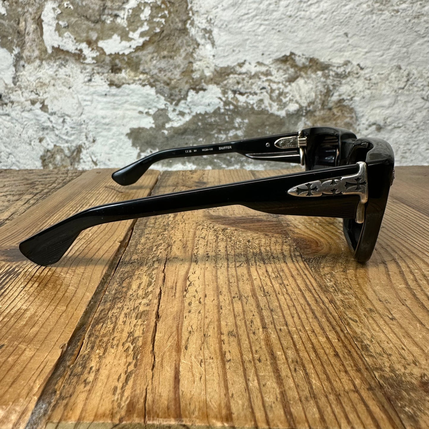 Chrome Hearts Sniffer Black Sunglasses
