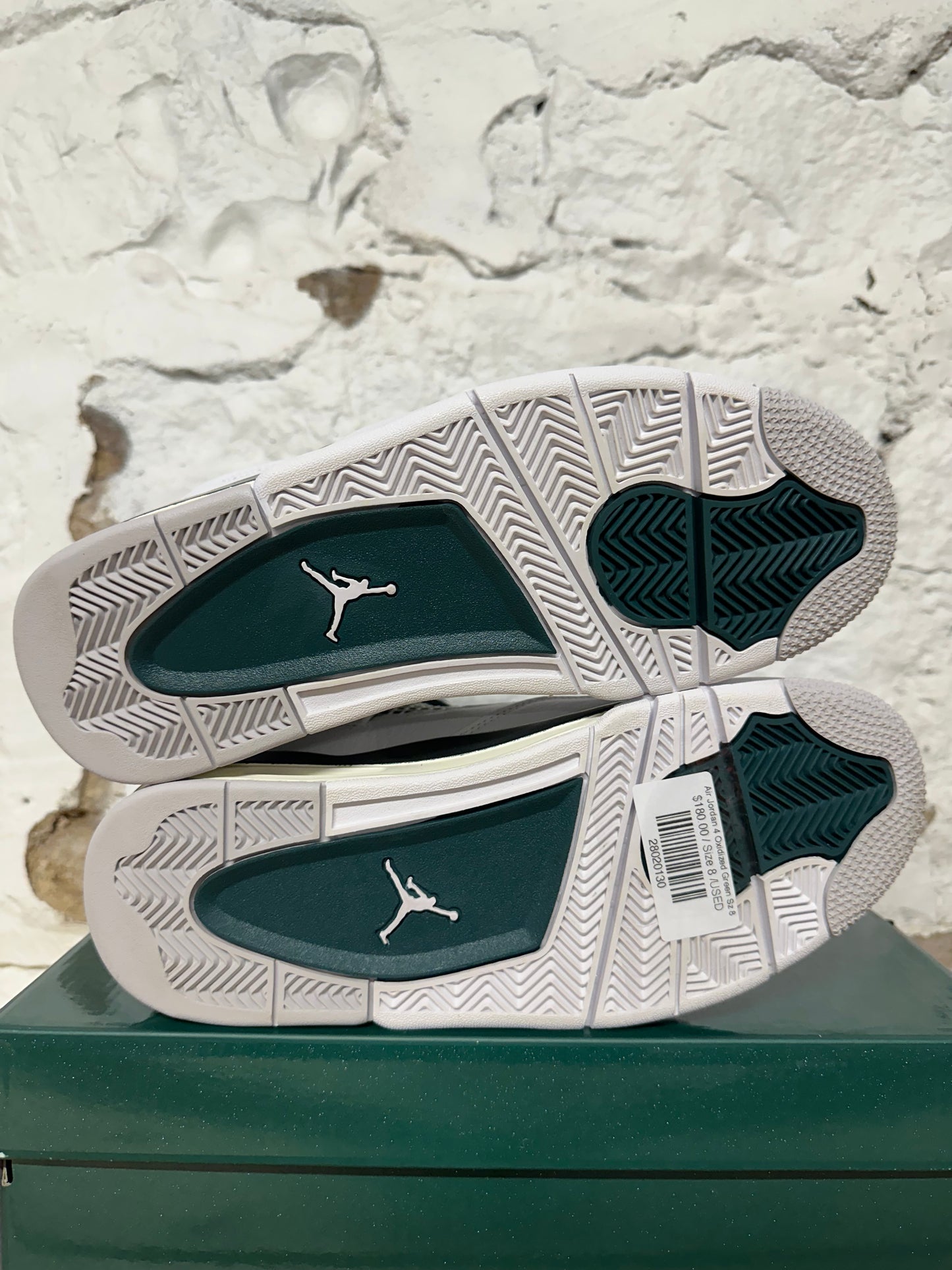 Air Jordan 4 Oxidized Green Sz 8