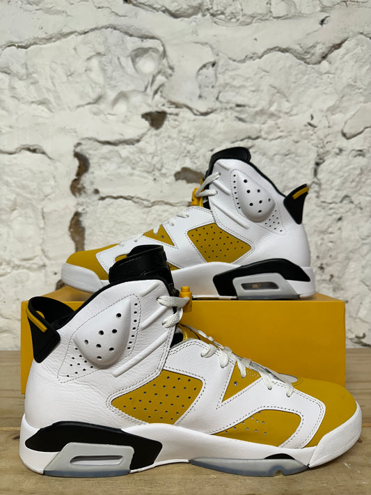 Air Jordan 6 Yellow Ochre Sz 12