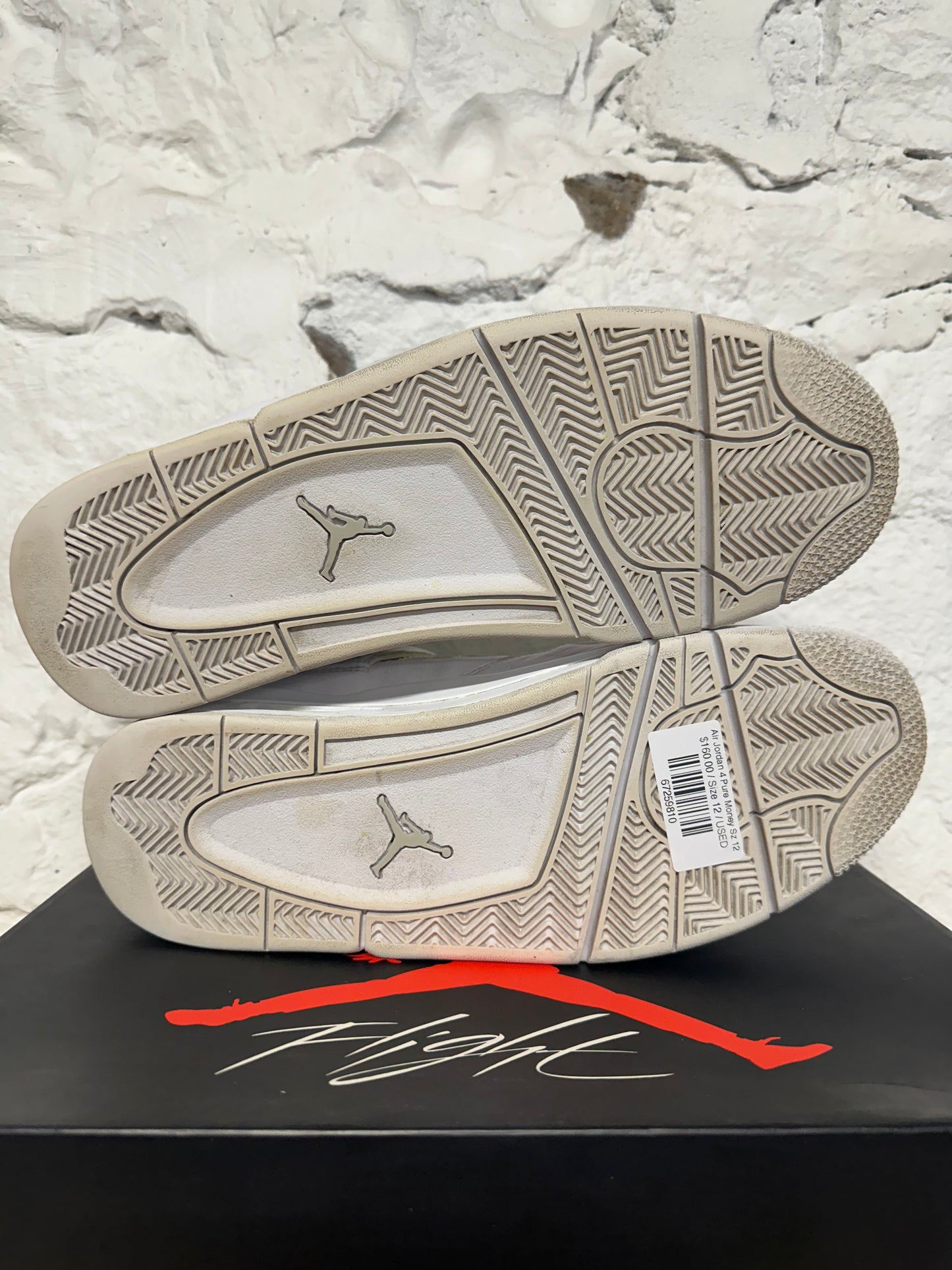Air Jordan 4 Pure Money Sz 12