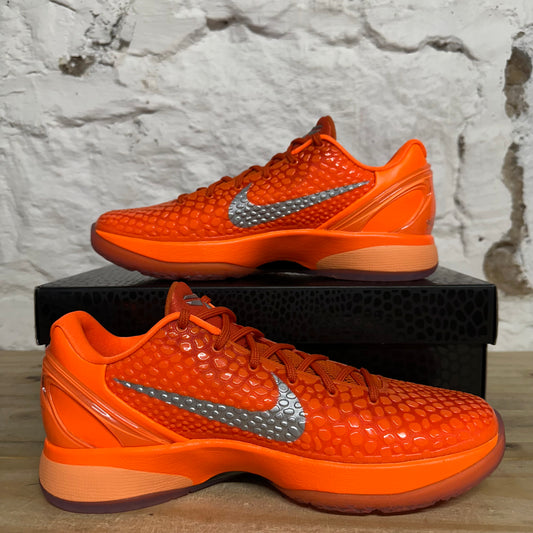 Nike Kobe 6 Total Orange Sz 9 DS