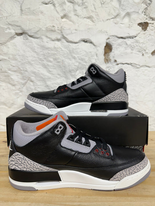 Air Jordan 3 Black Cement Sz 11 DS