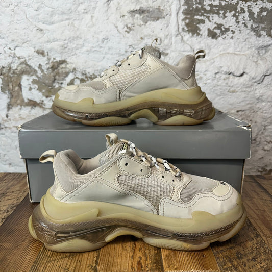 Balenciaga Triple S Cream Sz 9 (42)