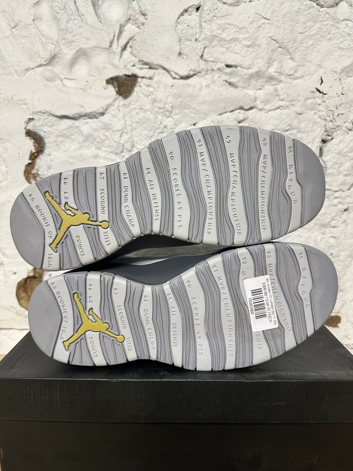 Air Jordan 10 London Sz 11 DS
