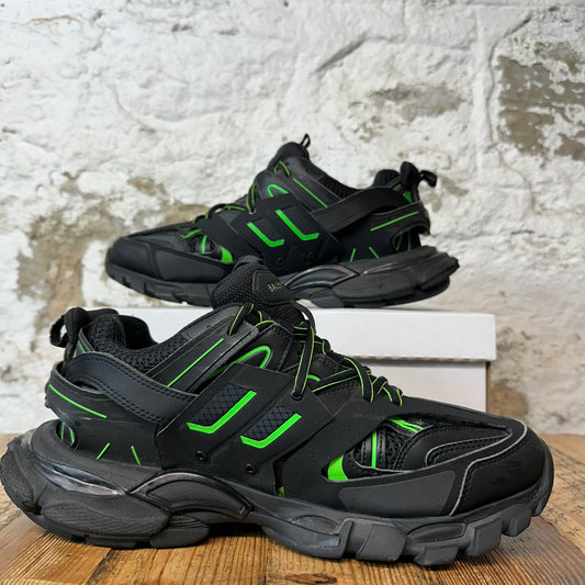 Balenciaga Track Runner Black Green Sneaker Sz 11 (44)