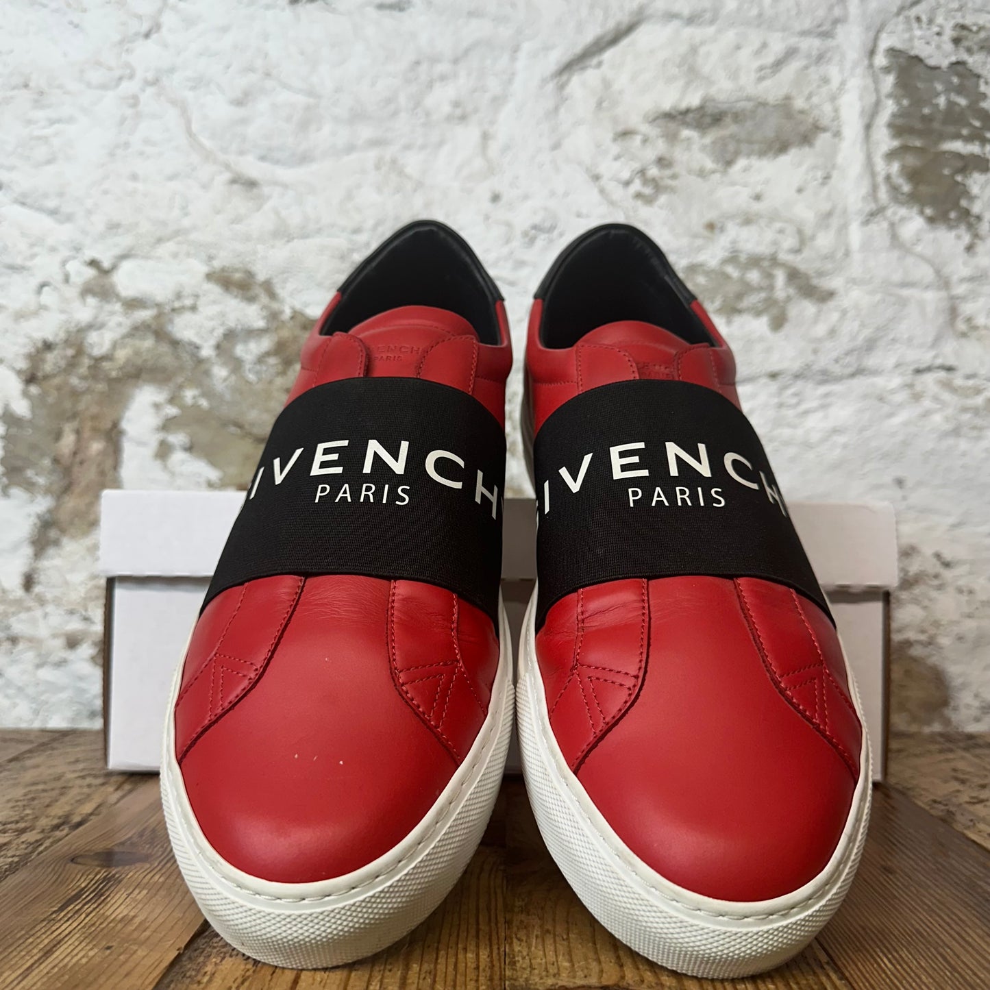 Givenchy Black Strap Red Sneaker Sz 11 (44)