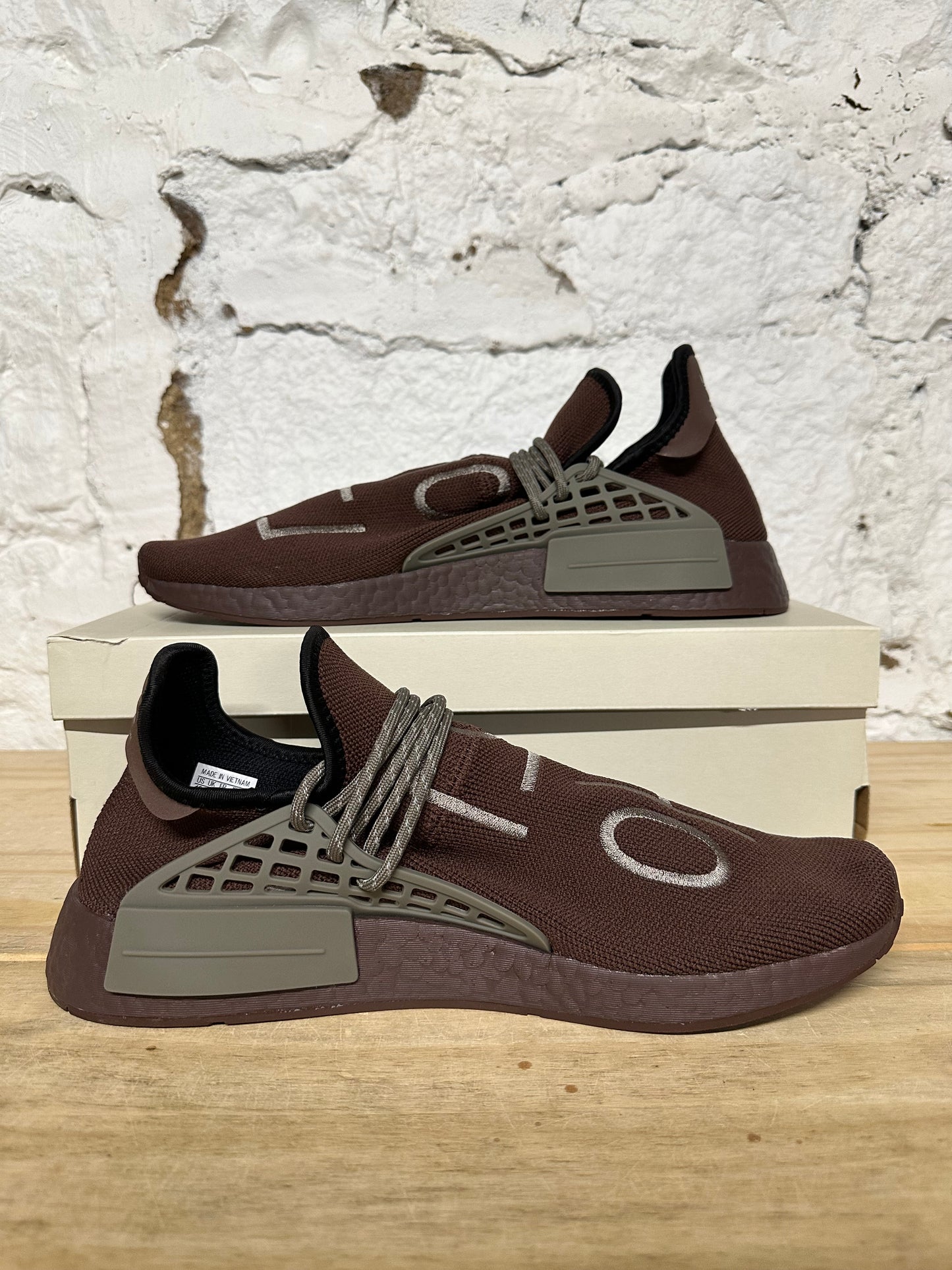 Adidas NMD Human Race Chocolate Sz 12 DS