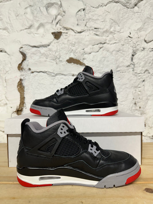 Air Jordan 4 Bred Reimagined Sz 6Y
