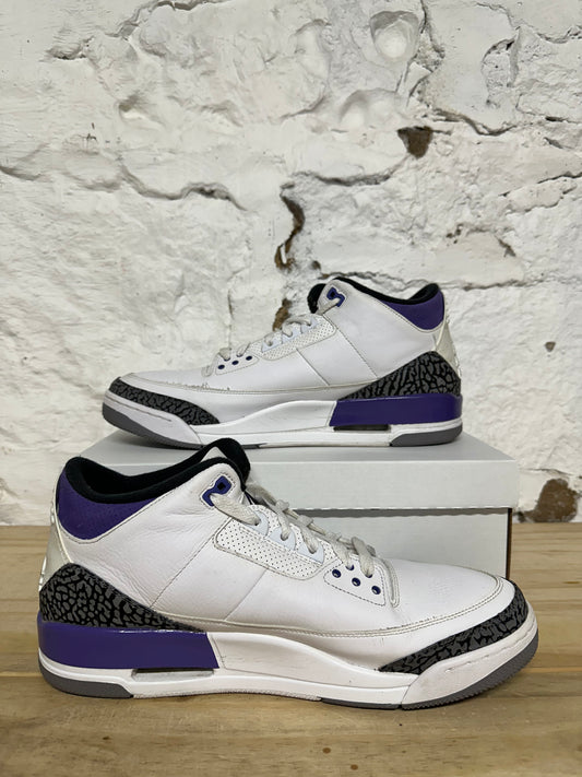 Air Jordan 3 Dark Iris Sz 14