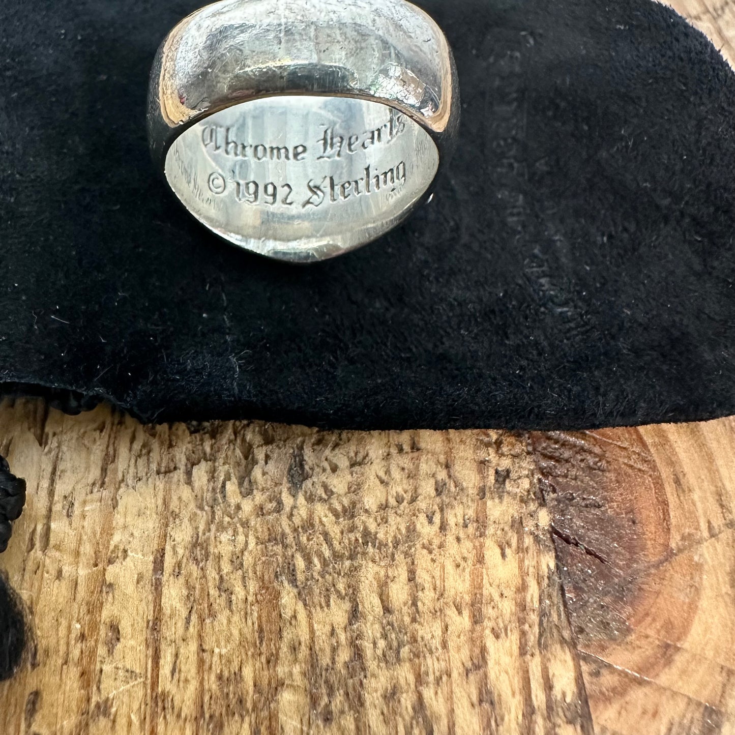 Chrome Hearts Keeper Ring Sz 11.5