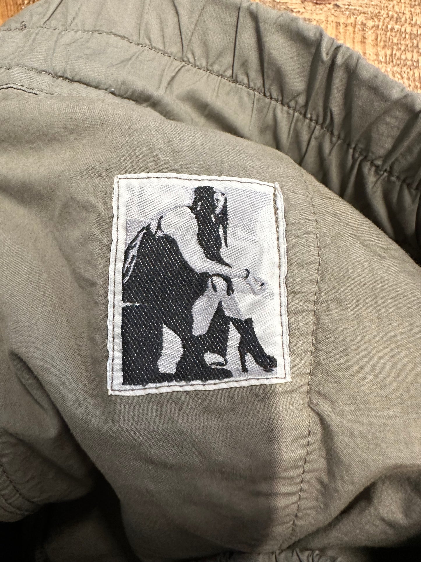 Rick Owens Green Corduroy Cargo Bela Pants Sz L