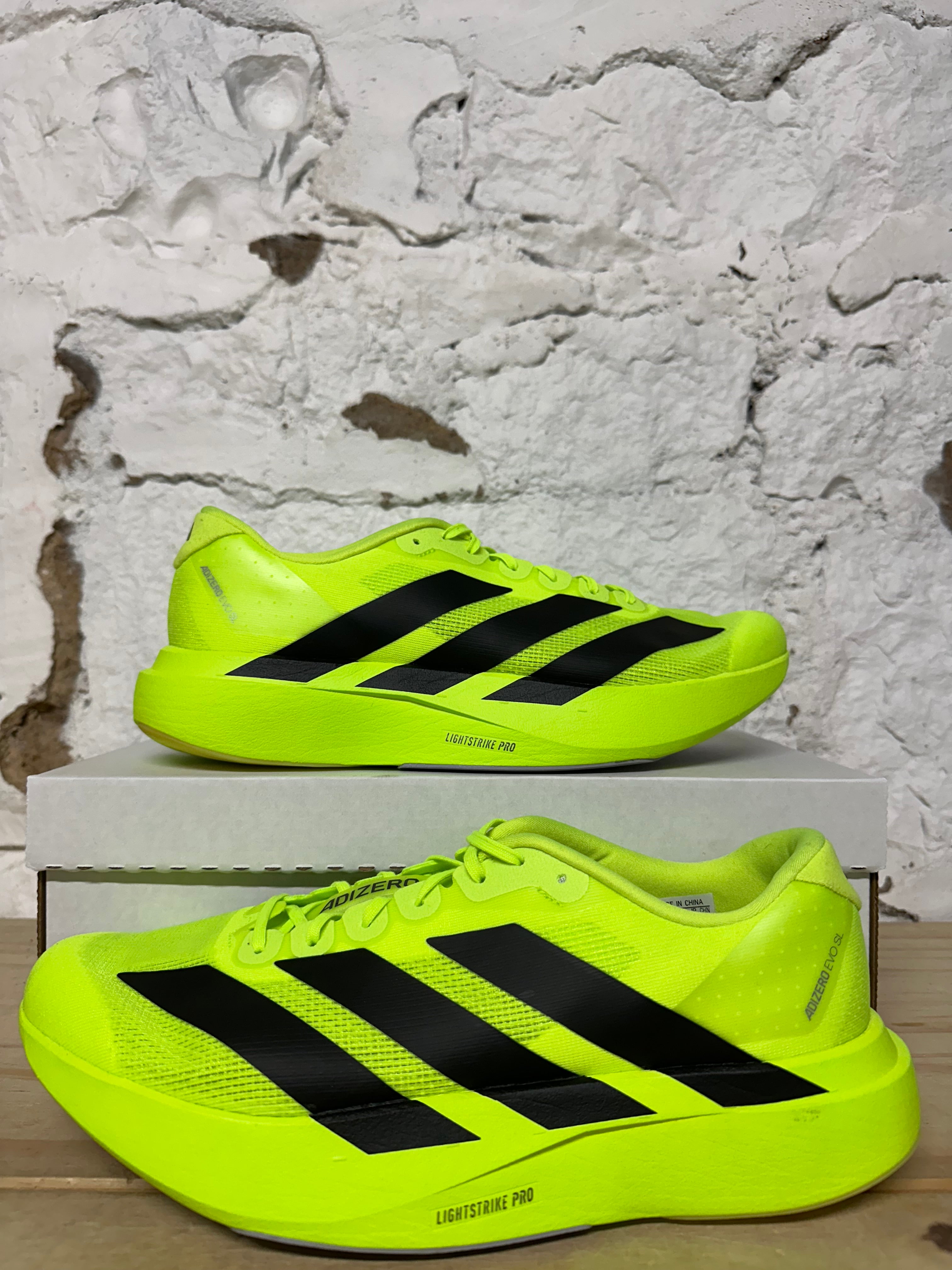 Adidas Adizero Evo Lucid Lemon Sz 11