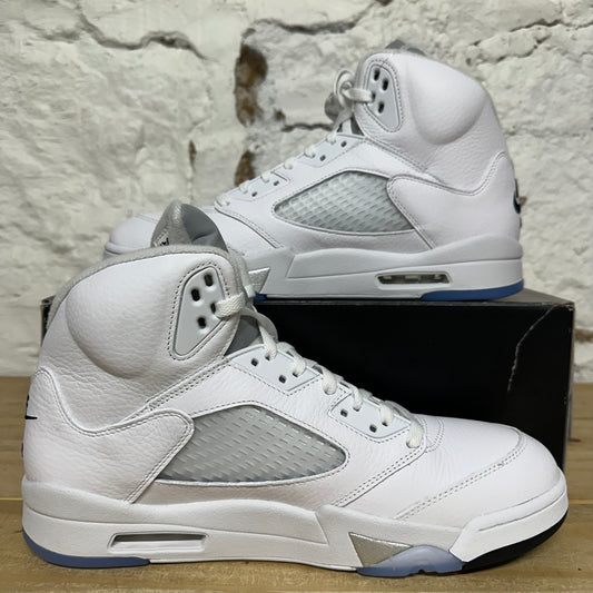 Air Jordan 5 White Metallic (2025) Sz 12 DS