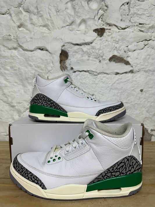 Air Jordan 3 Lucky Green Sz 9.5 (11W)