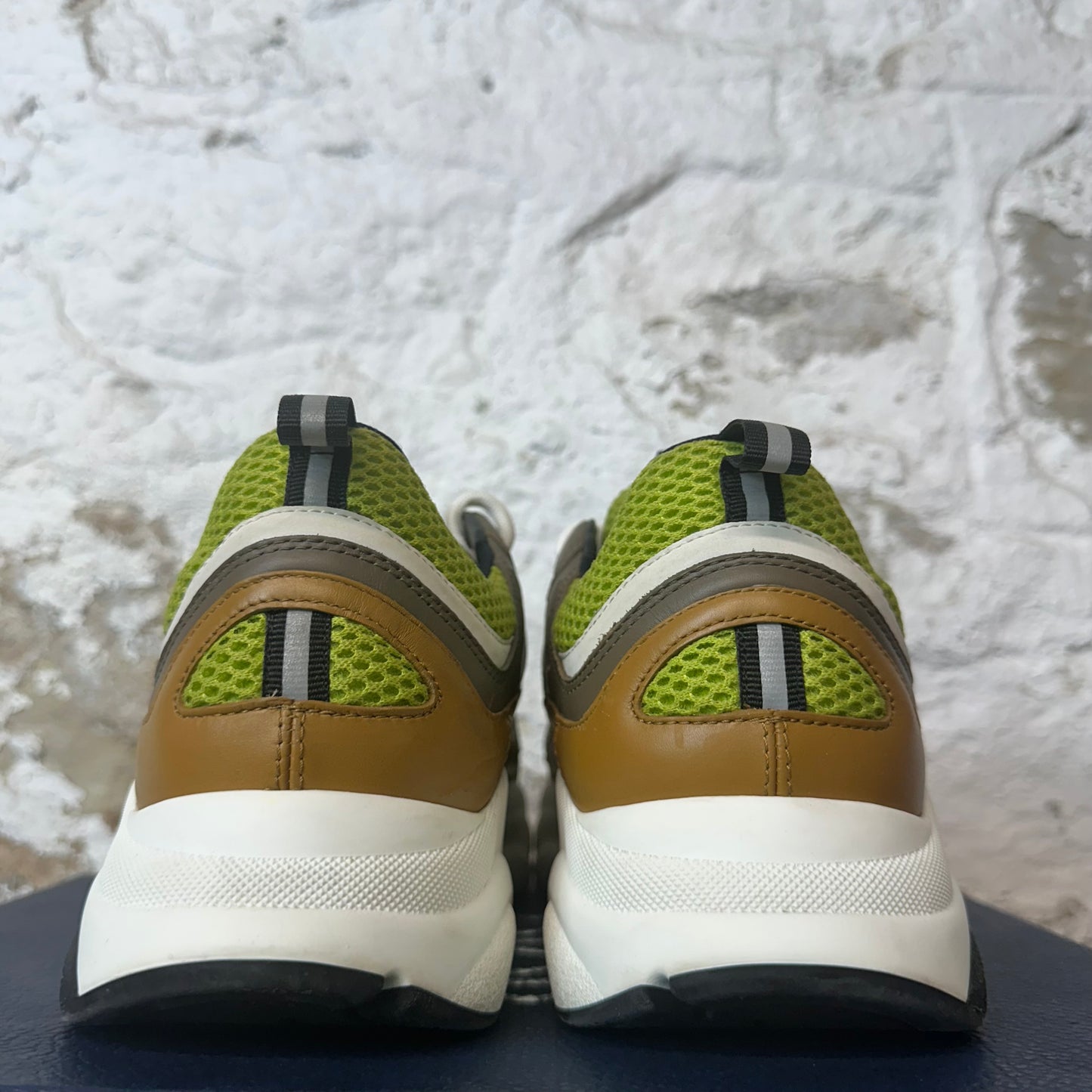 Dior B22 Brown White Green Sneaker Sz 12 (45)