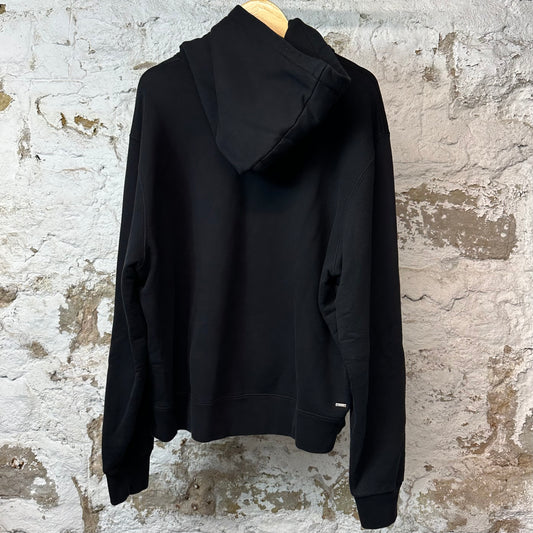 Amiri White Spellout Hoodie Black Sz XL