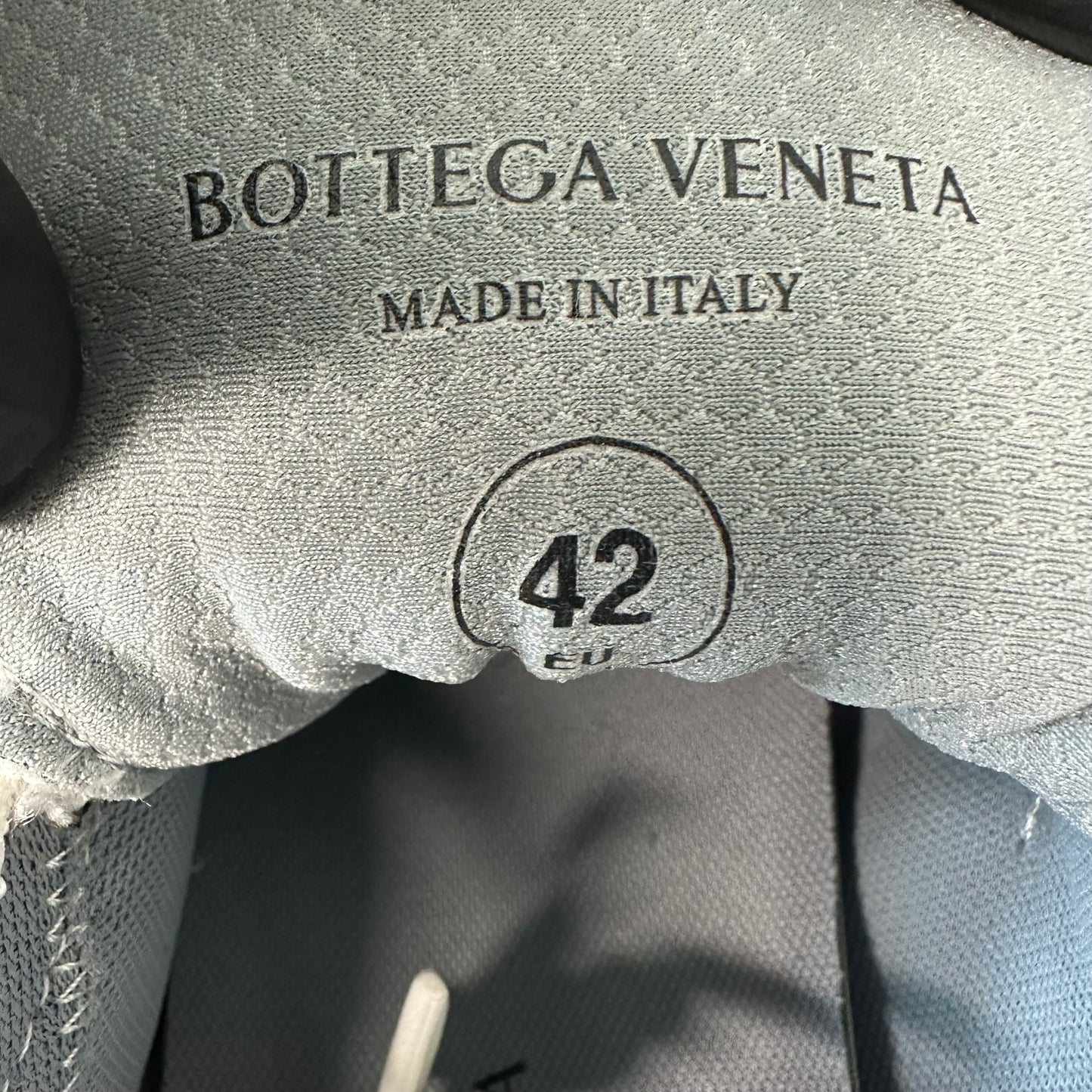 Bottega Veneta Silver White Orbit Sneaker Sz 9 (42)