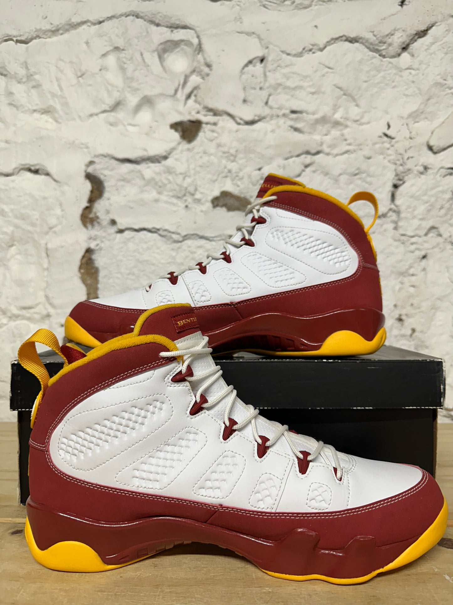 Air Jordan 9 Bentley Ellis Crawfish Sz 11