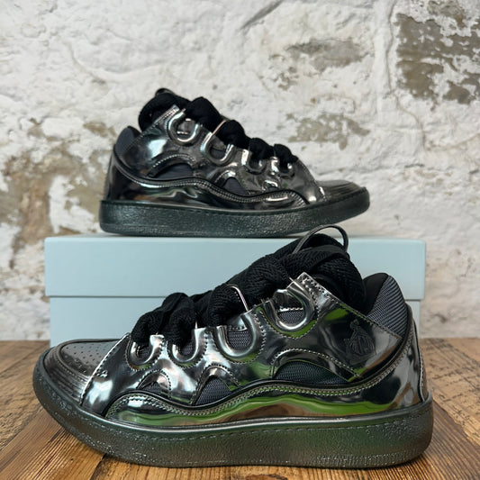 Lanvin Curb Black Metallic Sneaker