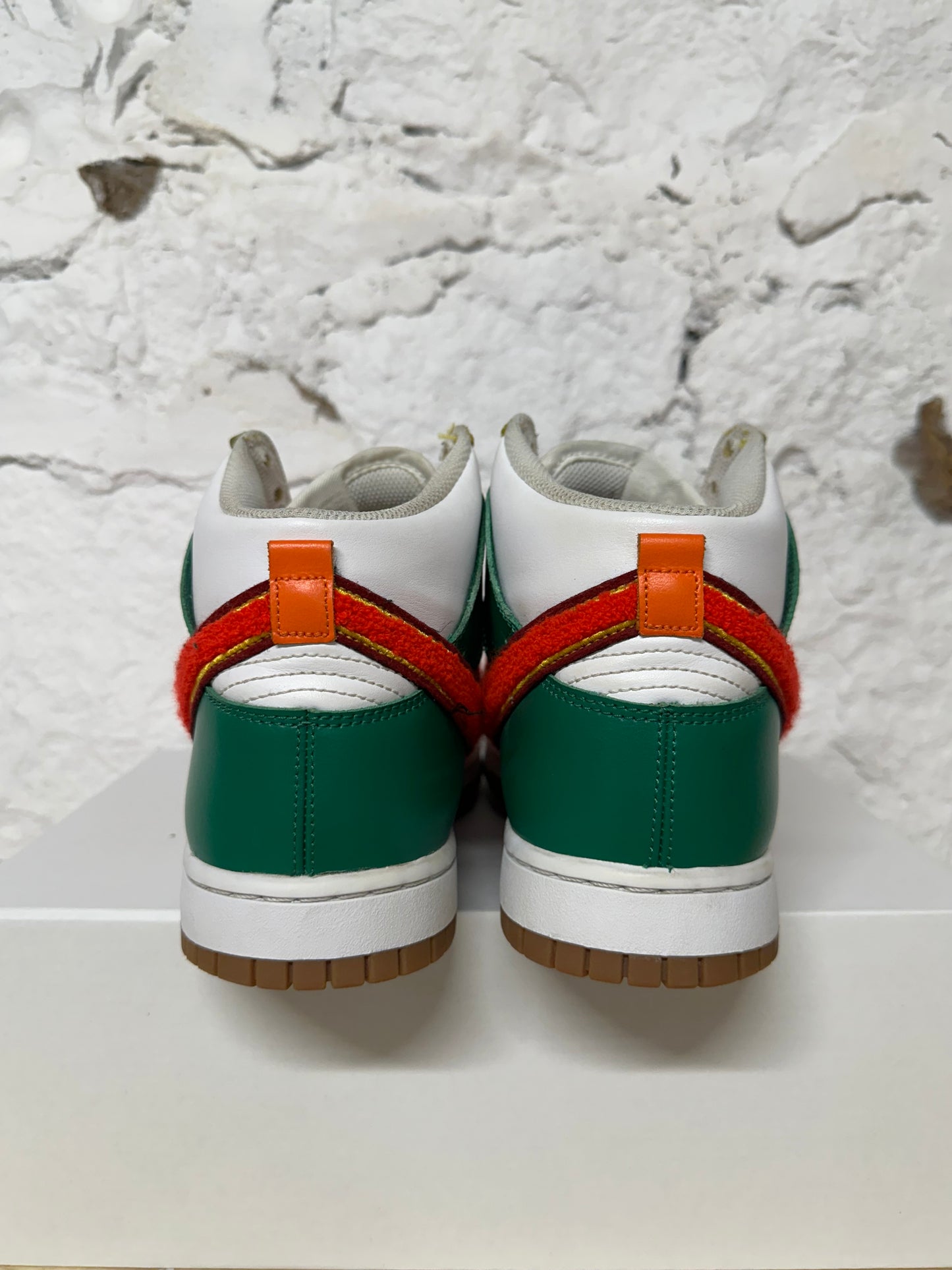 Nike Dunk High Chenille Swoosh Sz 10.5