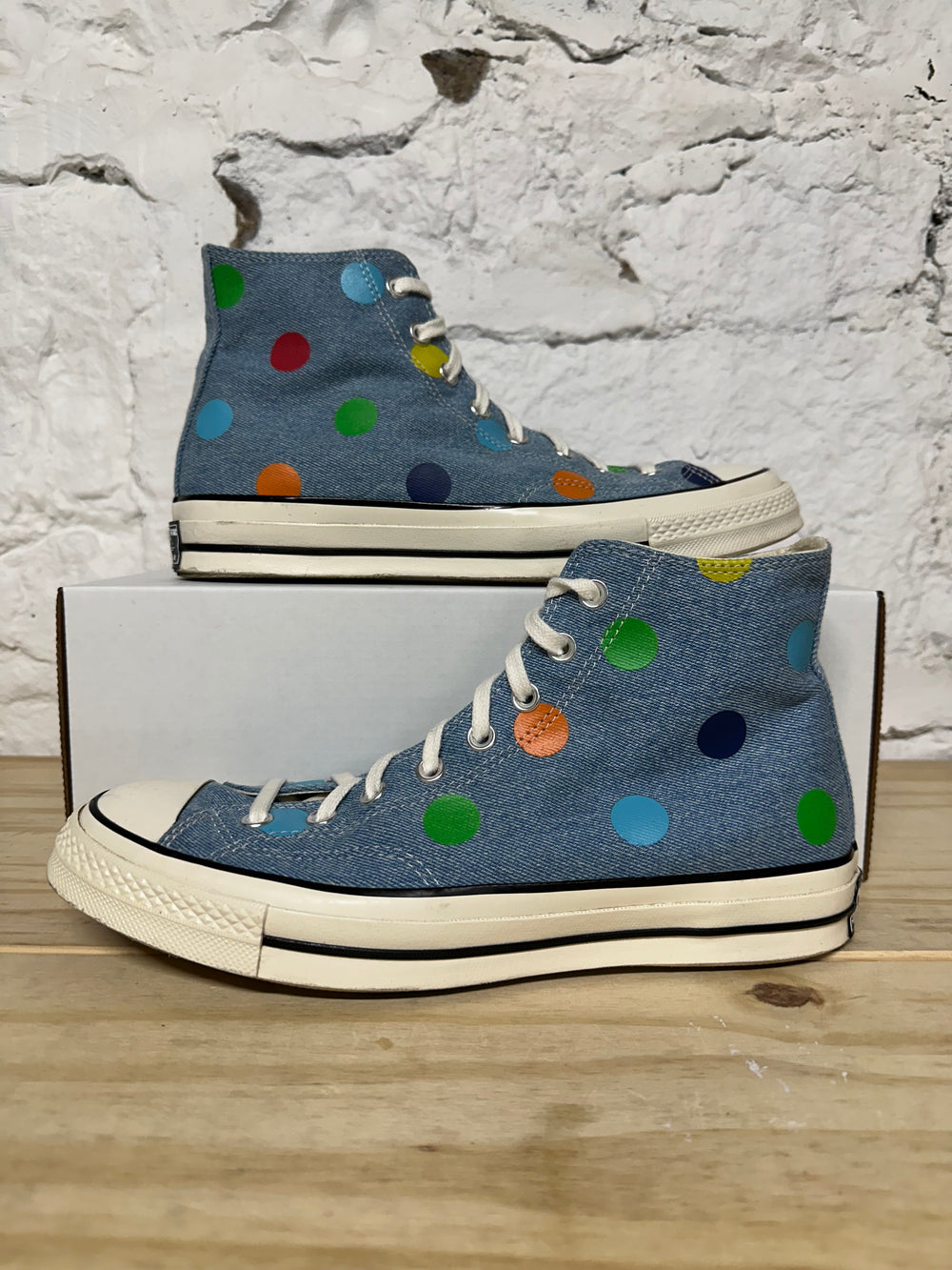 Converse Chuck Taylor All Star 70 Hi Golf Wang Polka Dots Sz 9.5