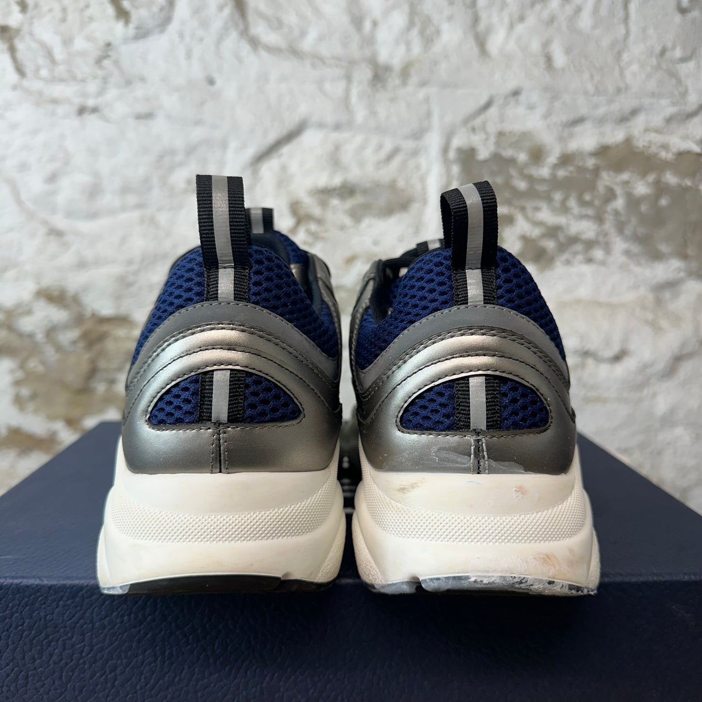 Dior B22 Silver Blue White Sneaker Sz 7 (40)