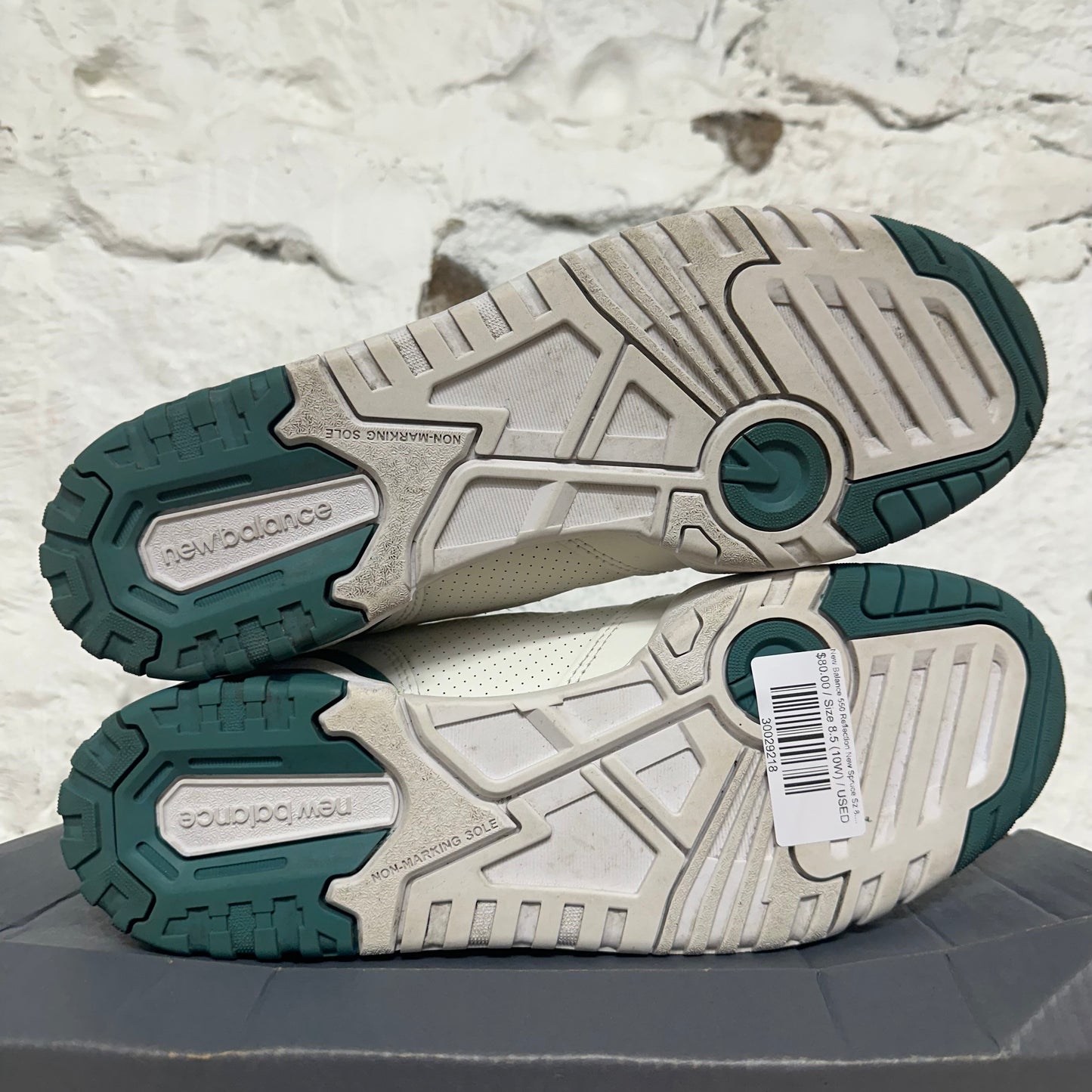 New Balance 550 Reflection New Spruce Sz 8.5 (10W)
