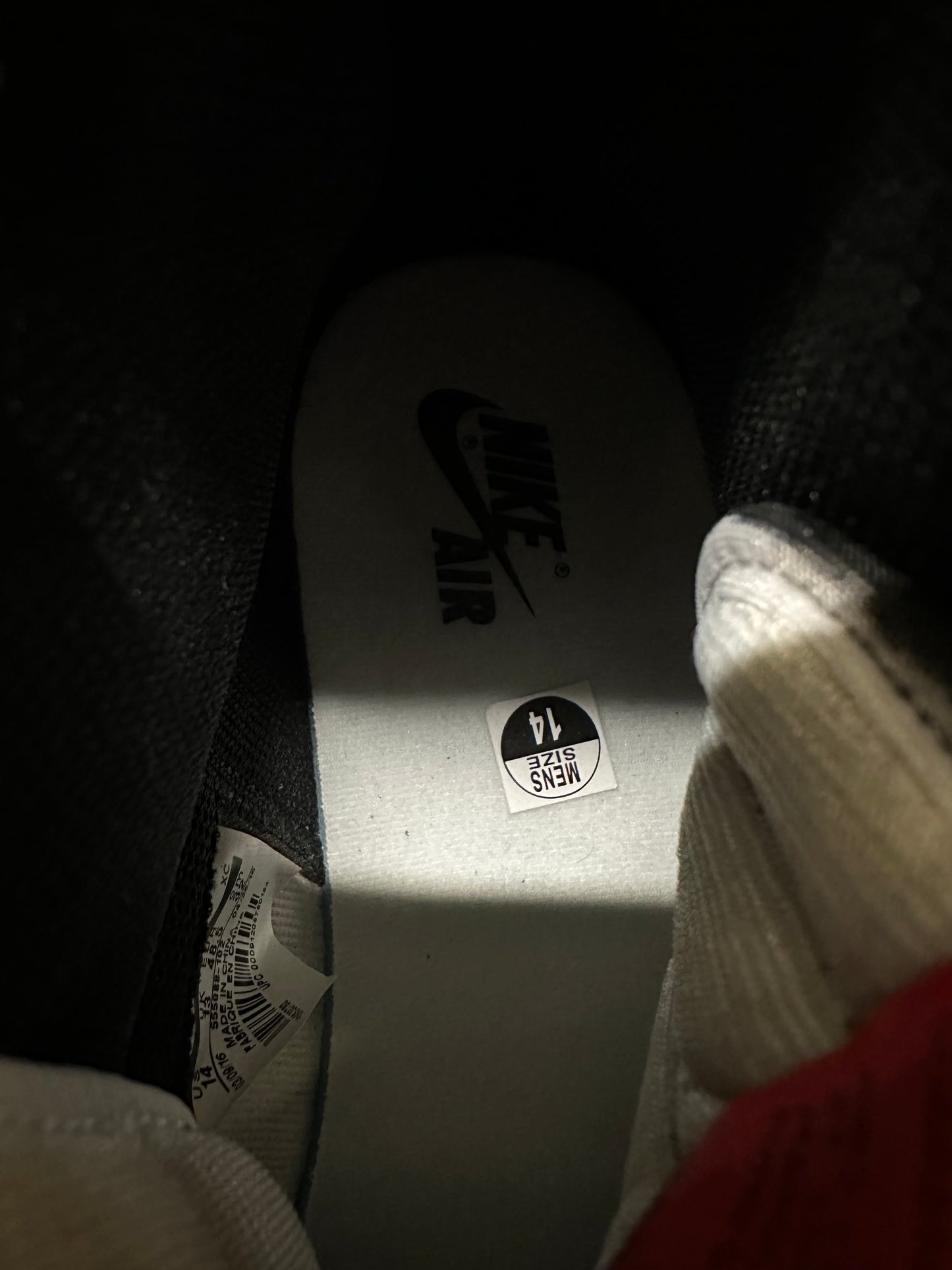 Air Jordan 1 High Yin Yang (Oregon Custom) Sz 14 DS