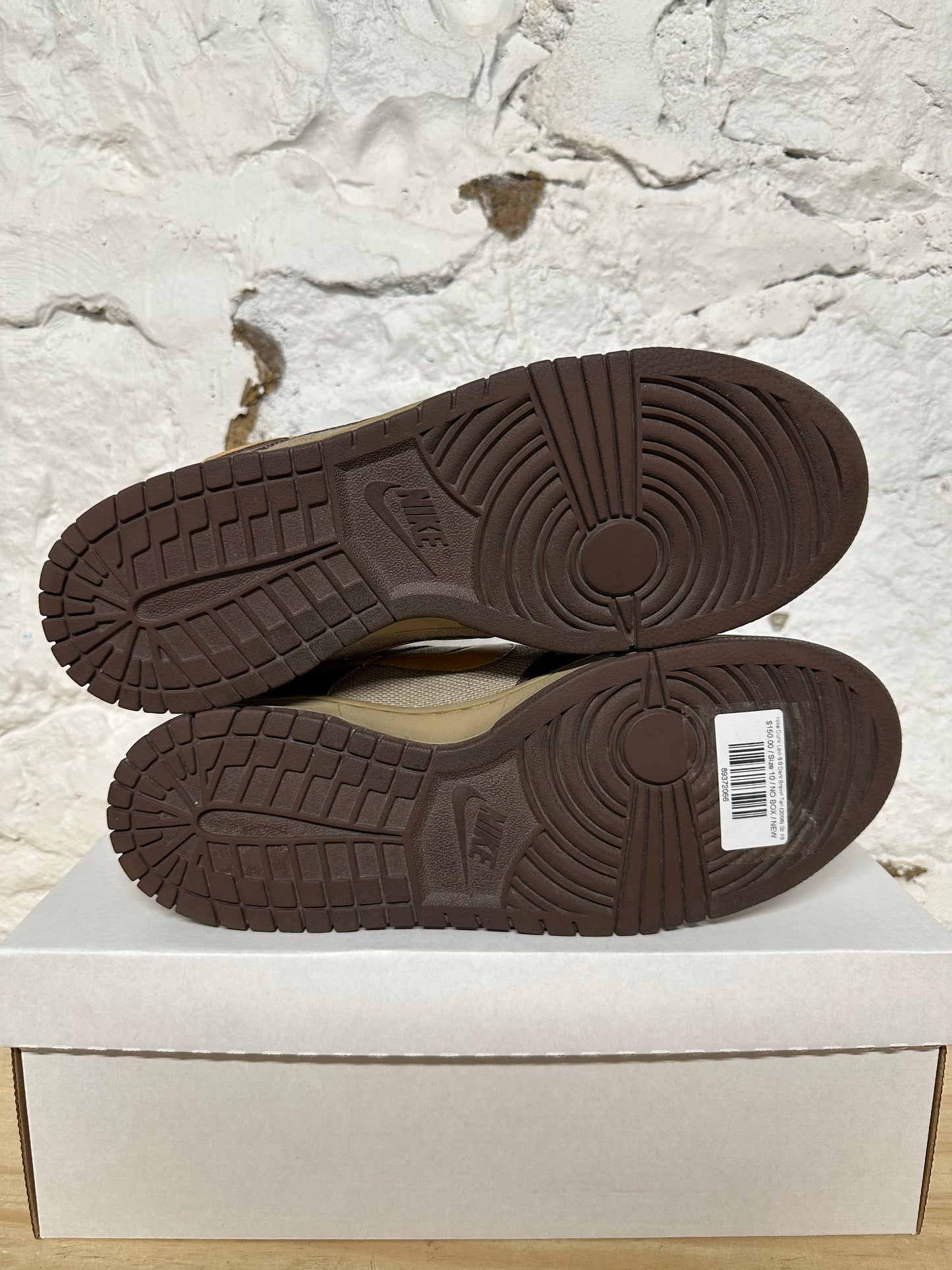 Nike Dunk Low 6.0 Dark Brown Tan (2008) Sz 10
