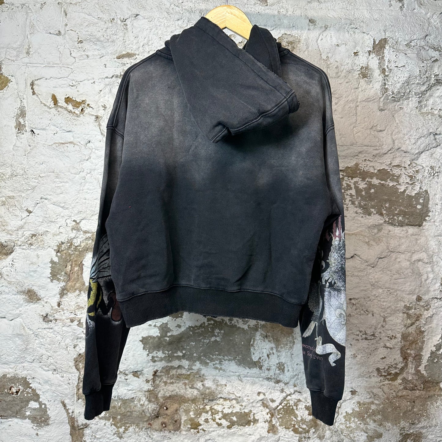 Vale Blasted Zip Up Hoodie