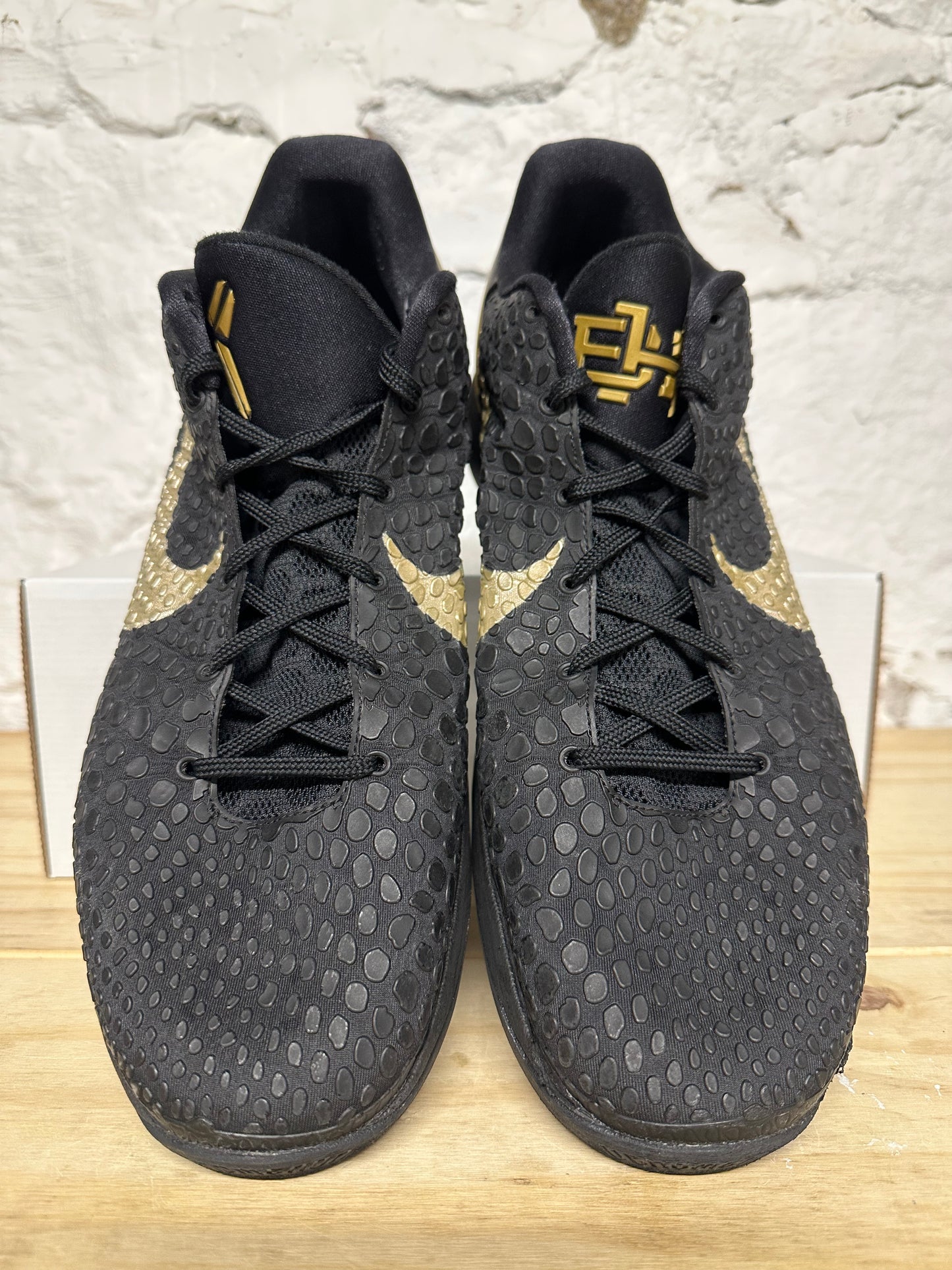 Nike Kobe 6 BHM Black Gold (Sample) Sz 15