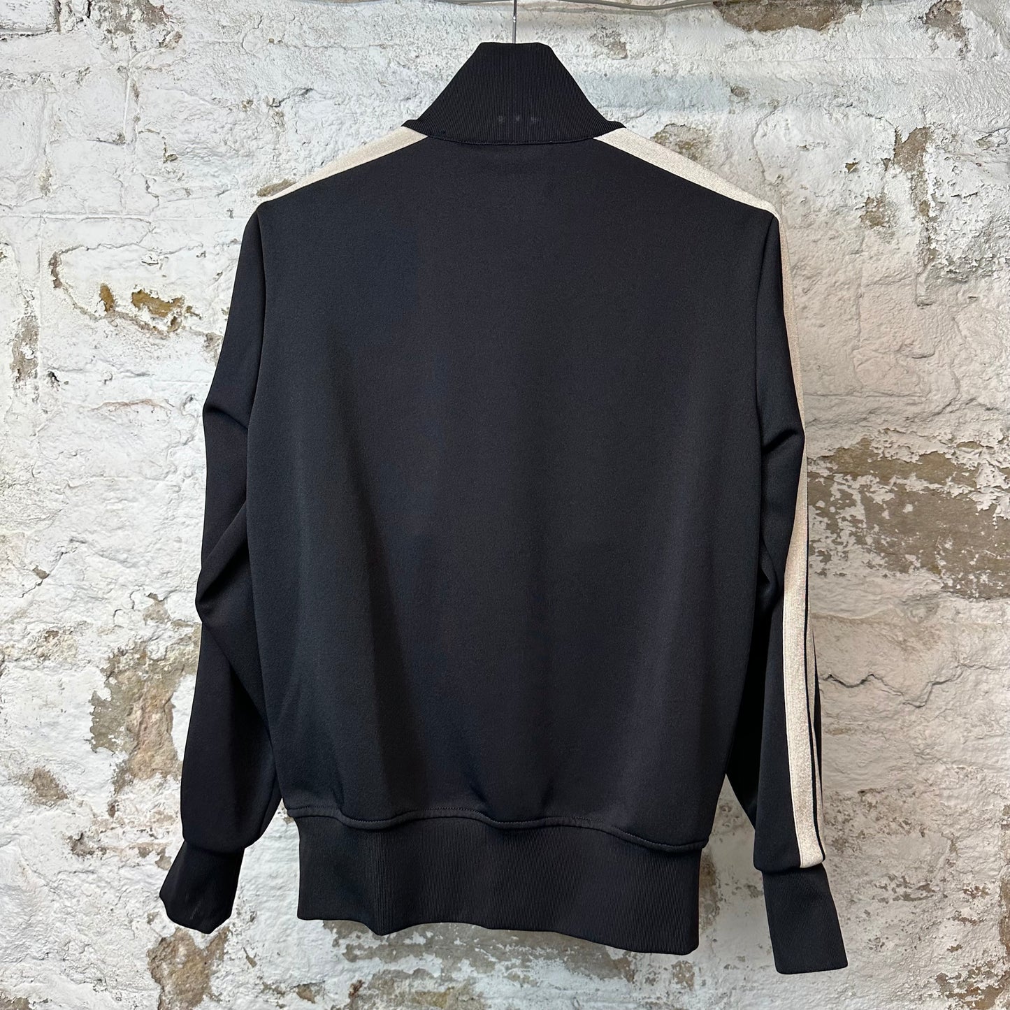 Palm Angels PA Black Beige Track Jacket Sz S