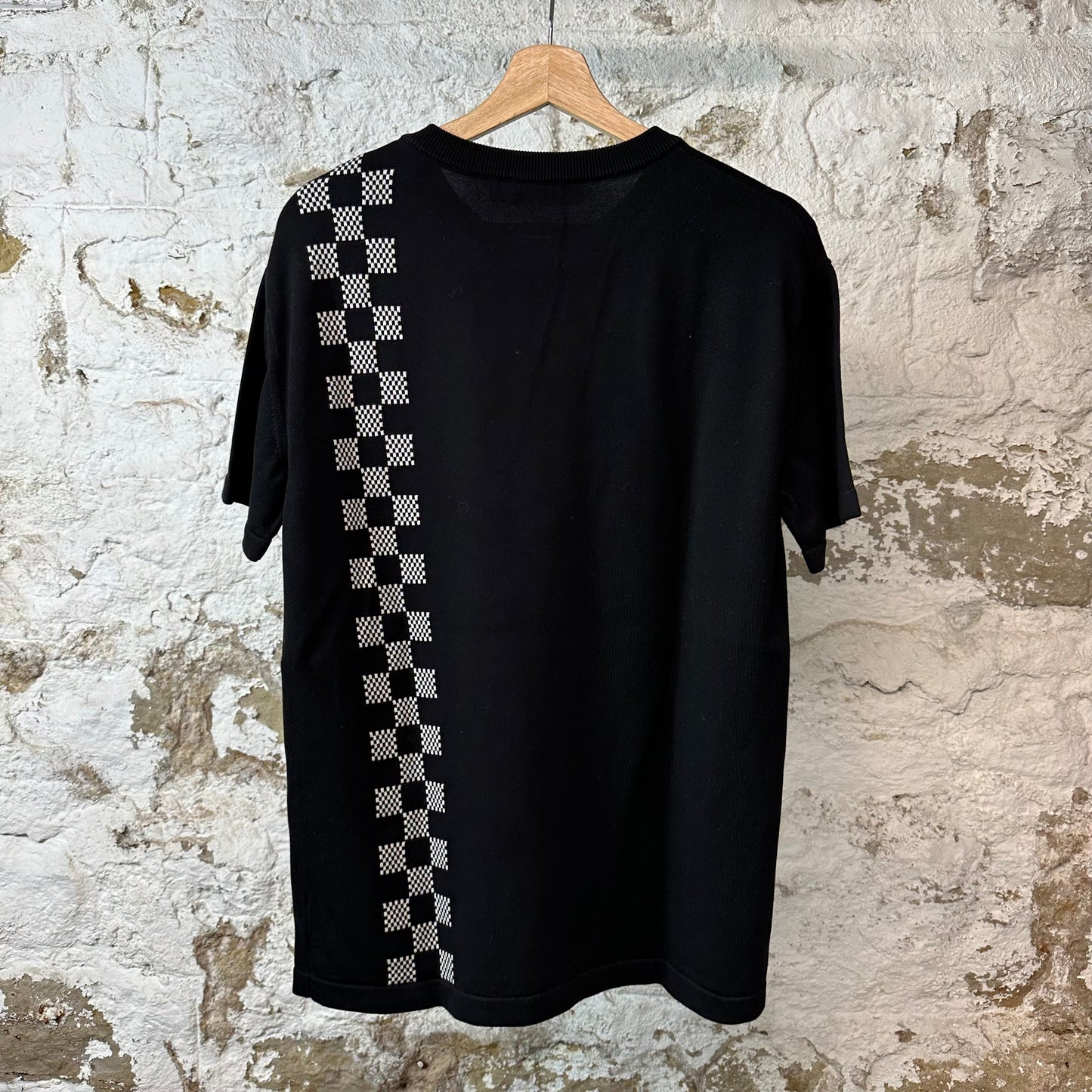 Louis Vuitton Damier Stripe T-shirt Black Sz M
