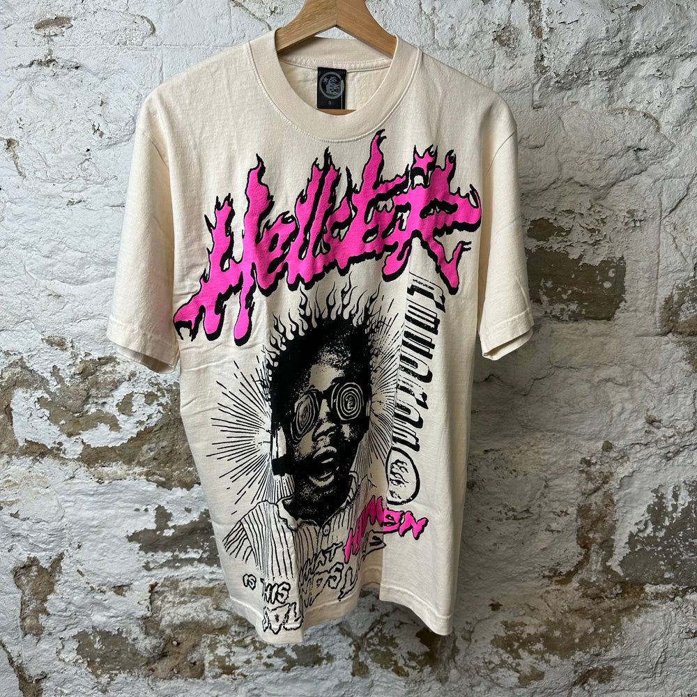 Hellstar Heaven Sounds Cream T-shirt