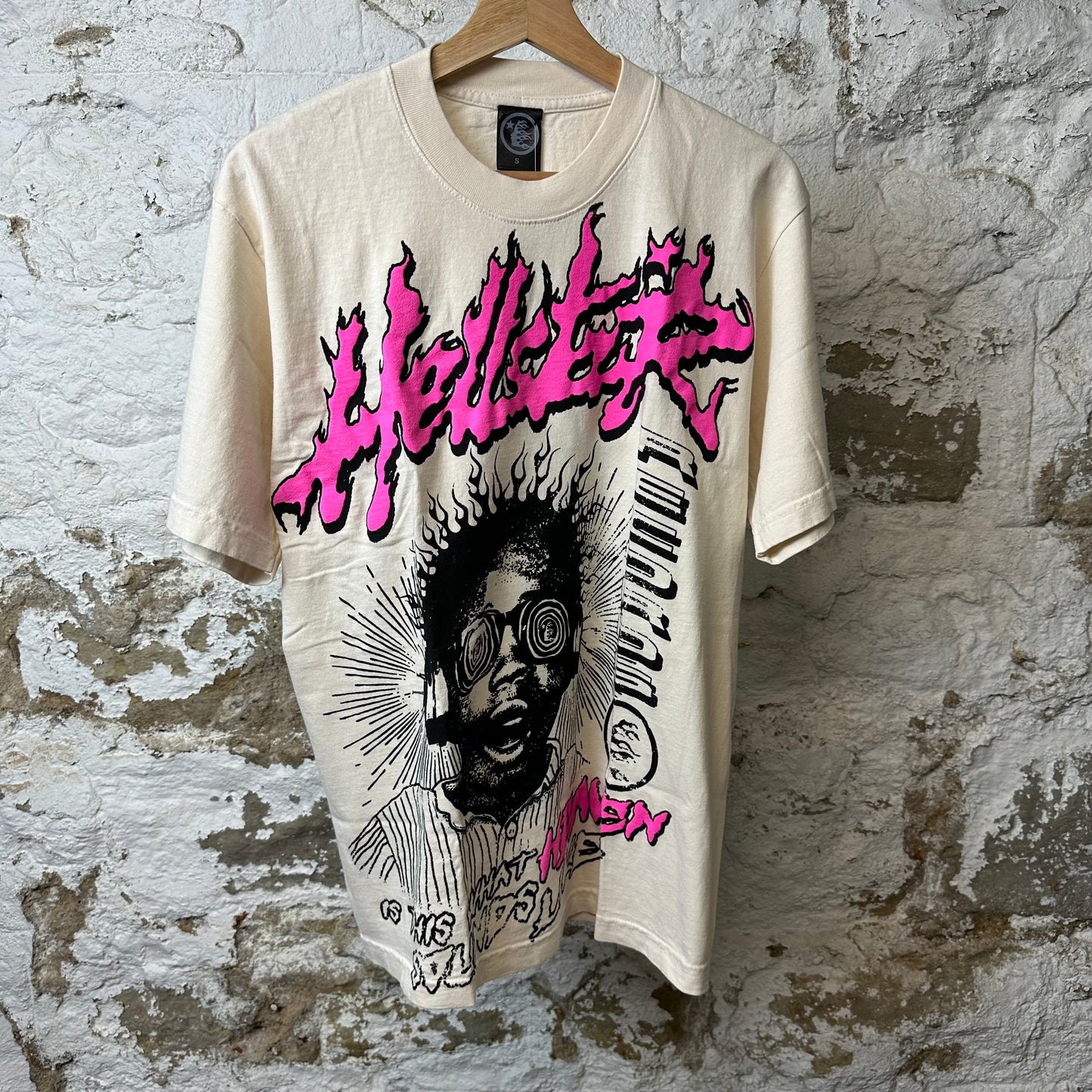 Hellstar Heaven Sounds Cream T-shirt