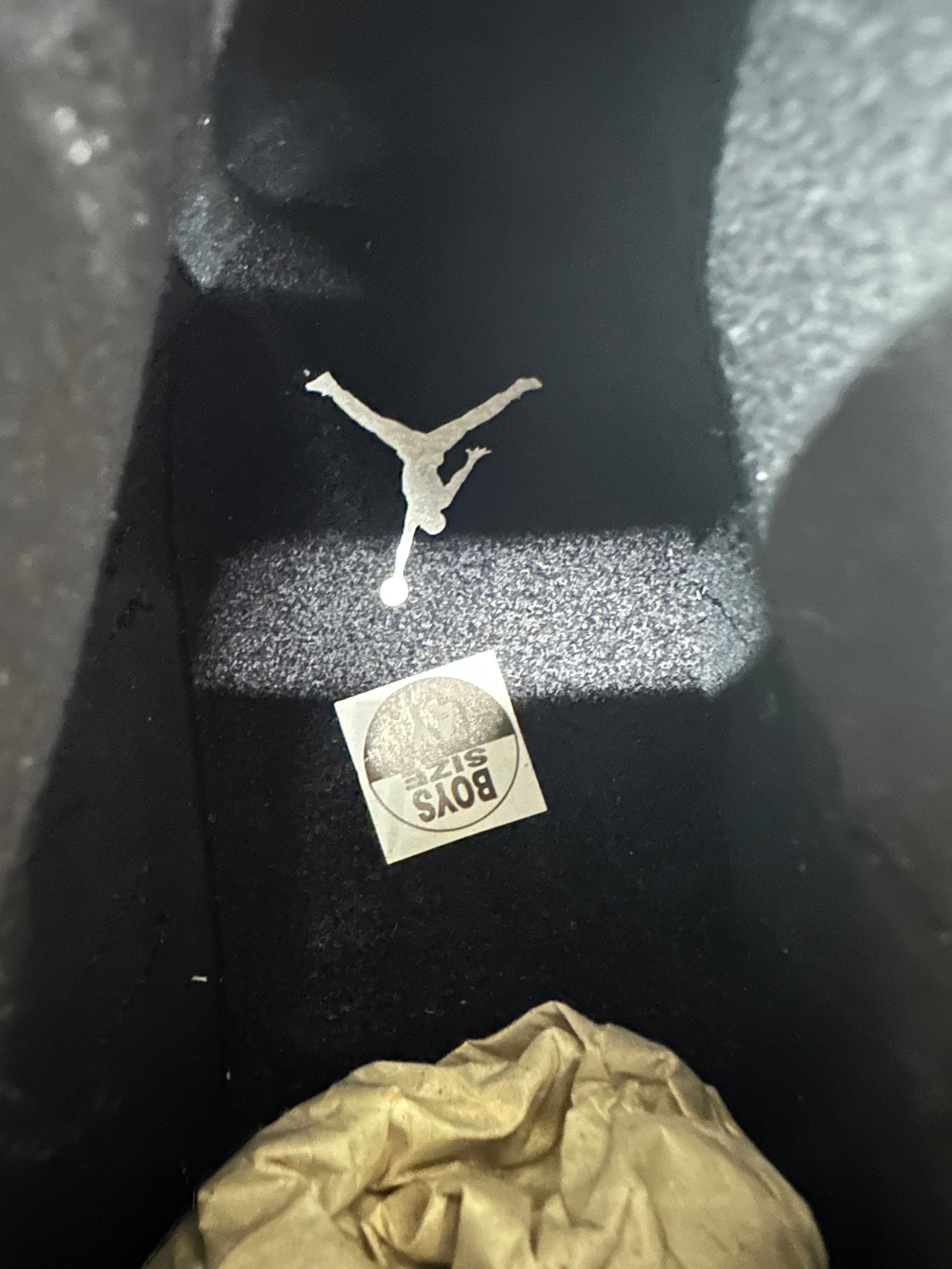 Air Jordan 14 Black Toe Sz 4Y DS