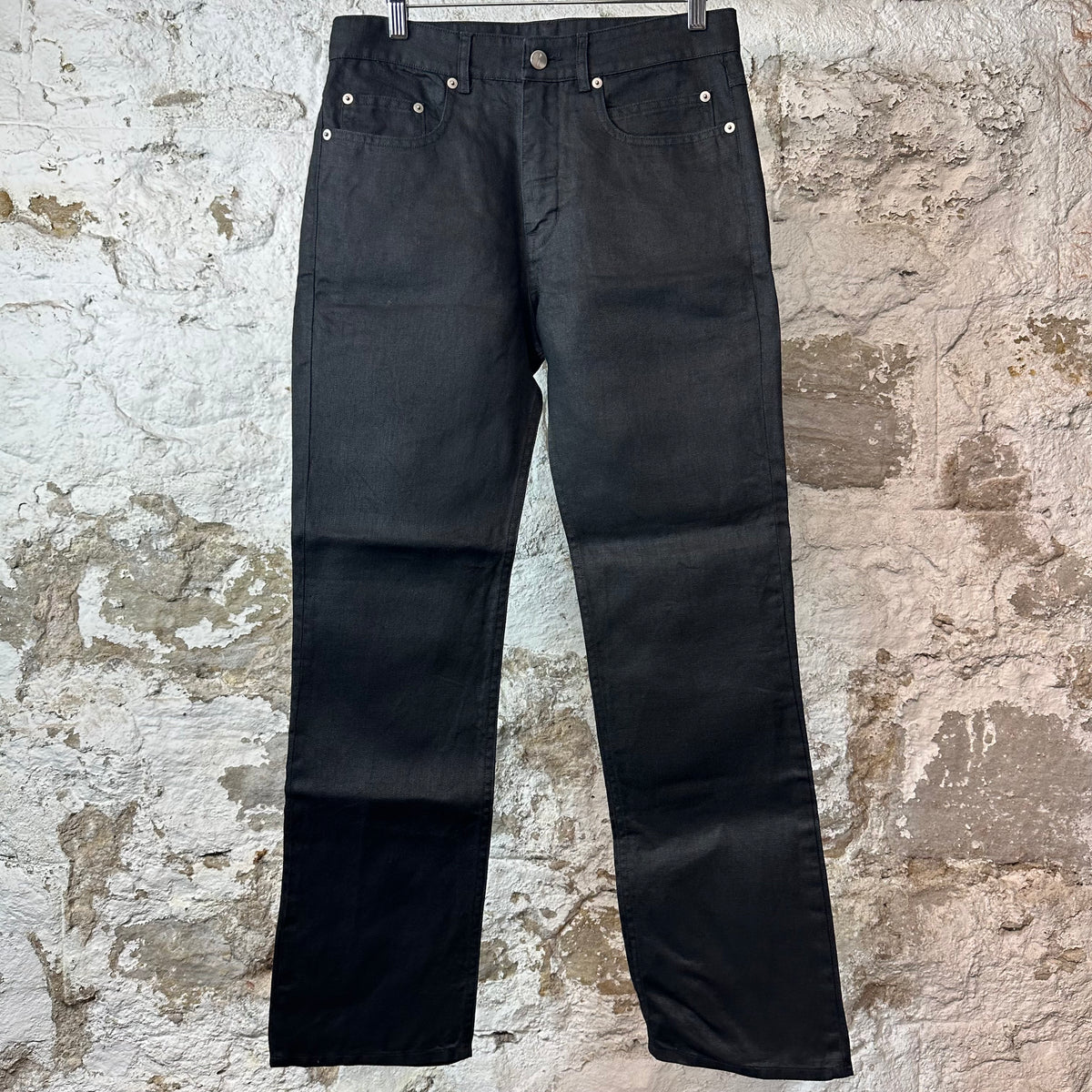 Rick Owens Hollywood Headon Black Utility Pants Sz 30