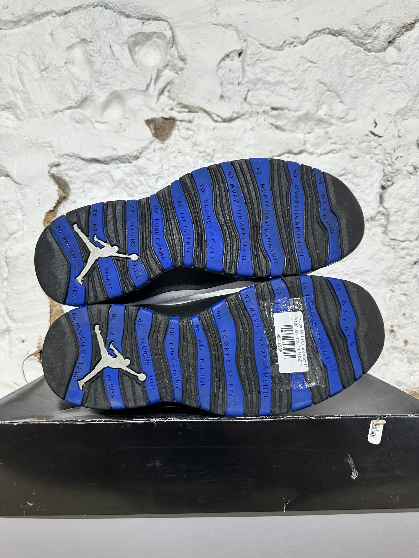 Air Jordan 10 Orlando Sz 11