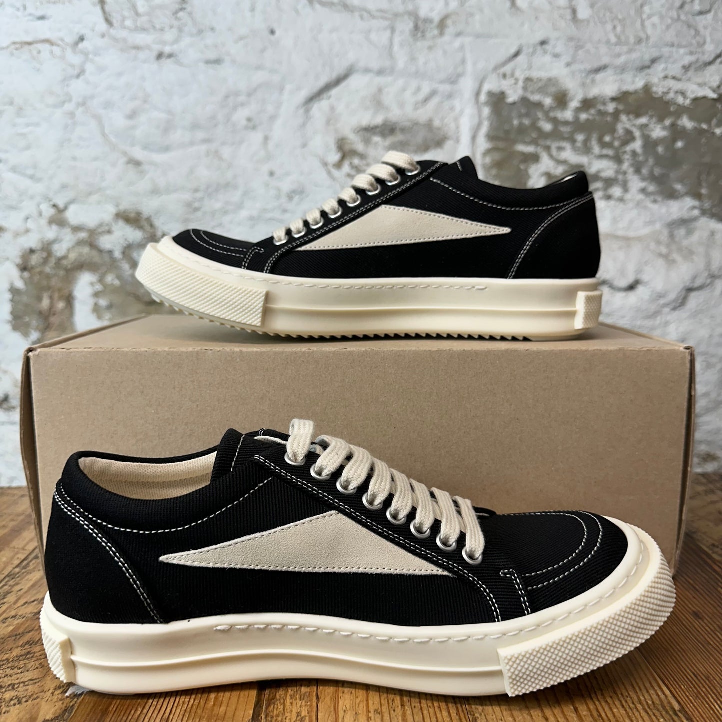 Rick Owens Vintage Black Milk Sneaker DS