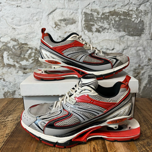 Balenciaga Xpander Grey Red White Sneaker Sz 11 (44)
