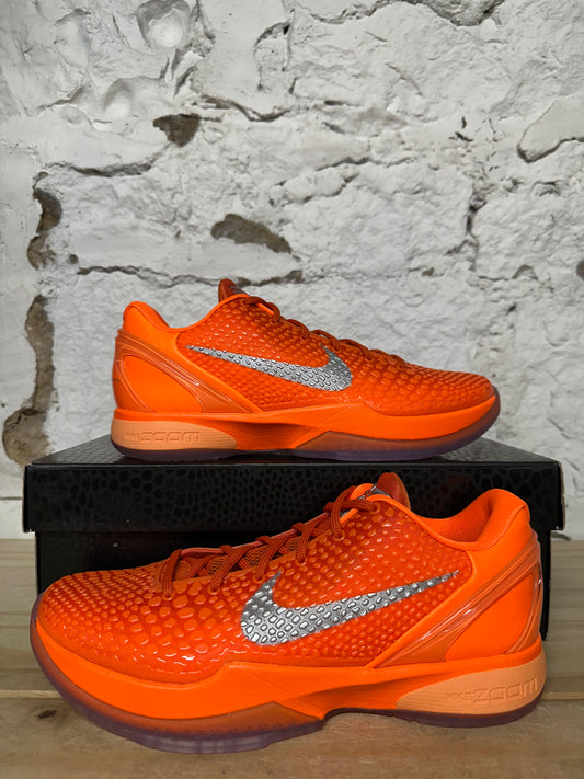 Nike Kobe 6 Protro Total Orange Sz 9 DS