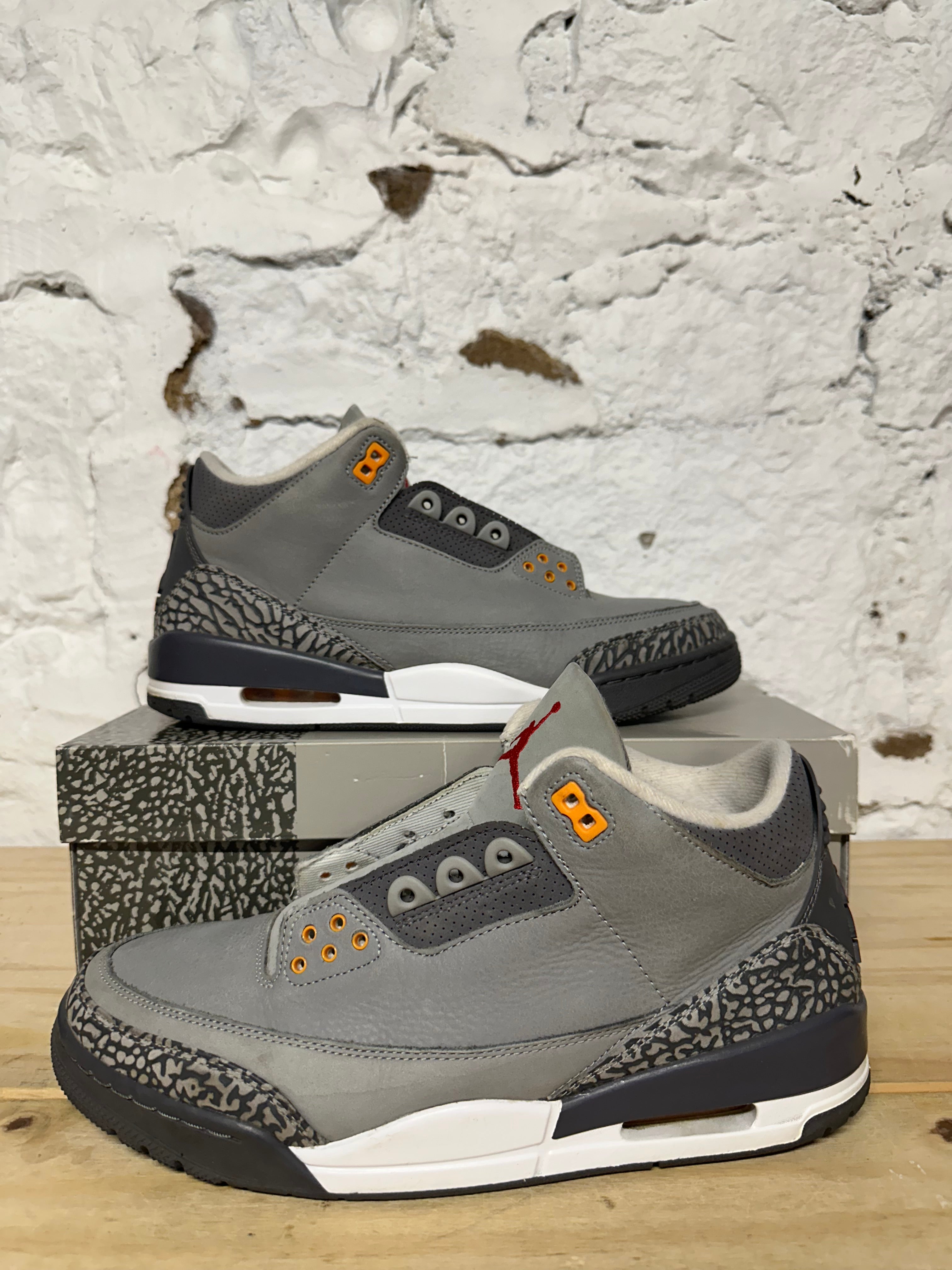 Air Jordan 3 Cool Grey Sz 10