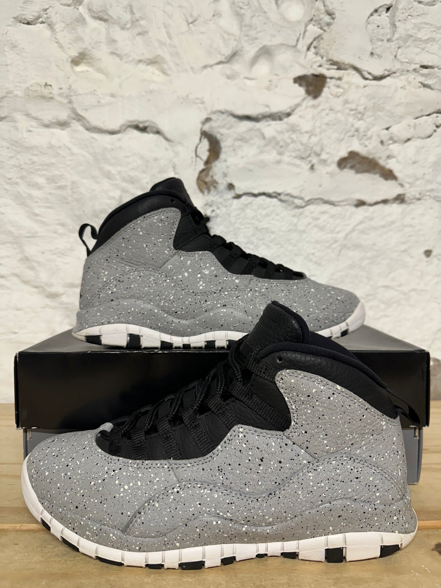 Air Jordan 10 Light Smoke Grey Sz 8.5