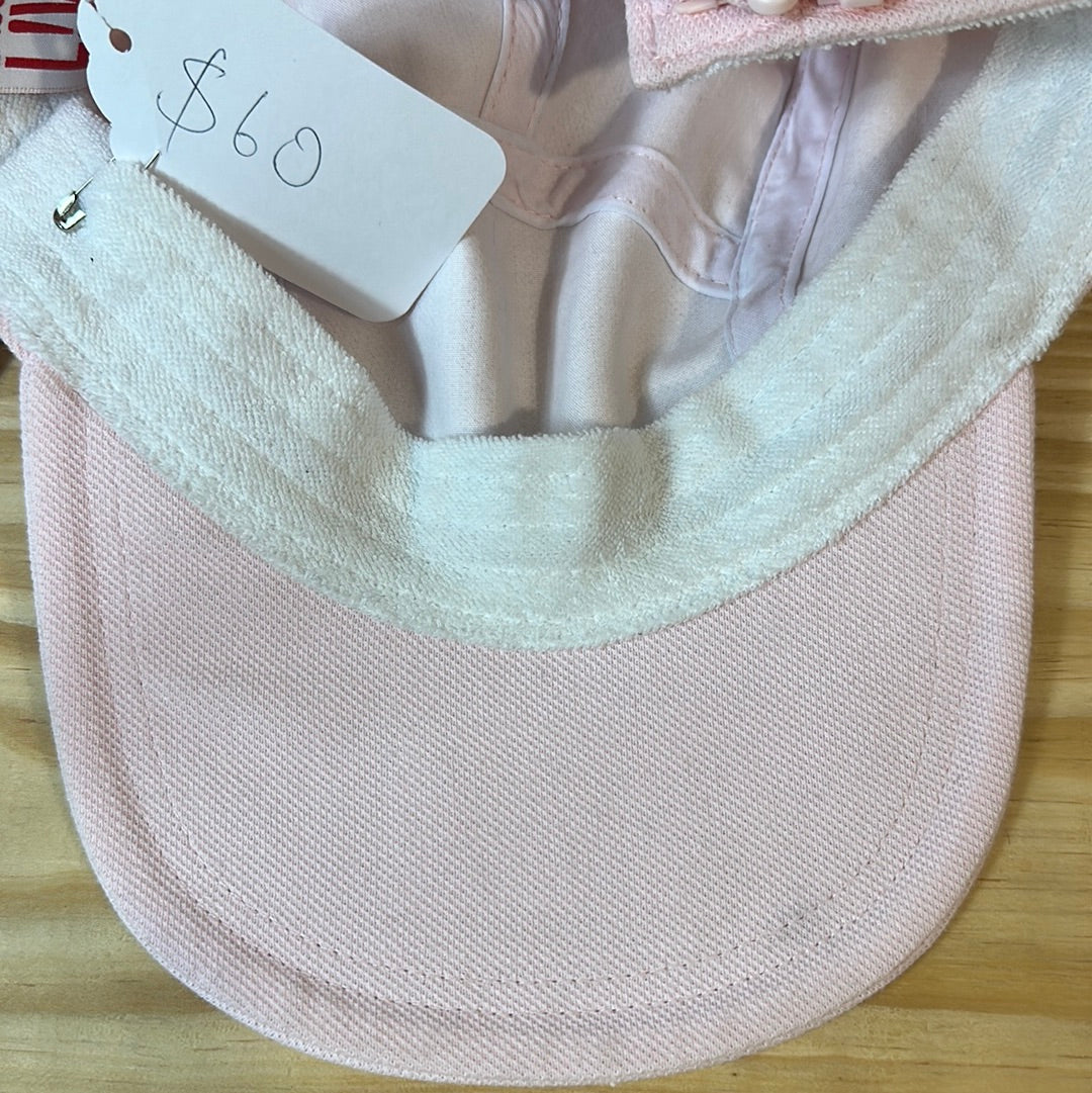 Supreme Lacoste Pique Knit Camp Cap Light Pink Hat