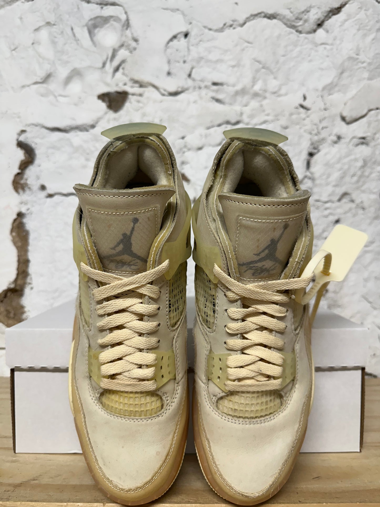 Air Jordan 4 Off-White Sail Sz 9 (10.5W)