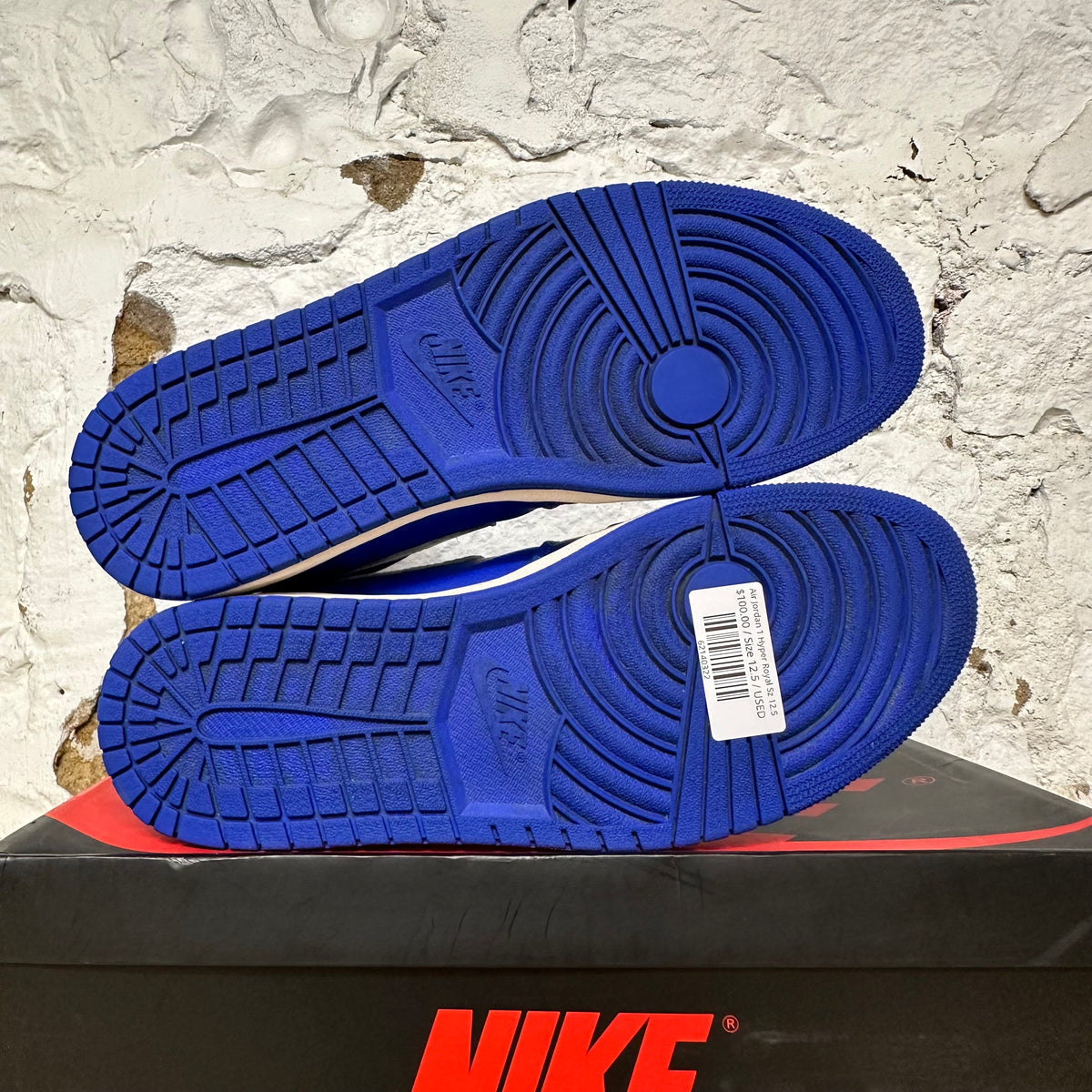 Air Jordan 1 High Hyper Royal Sz 12.5