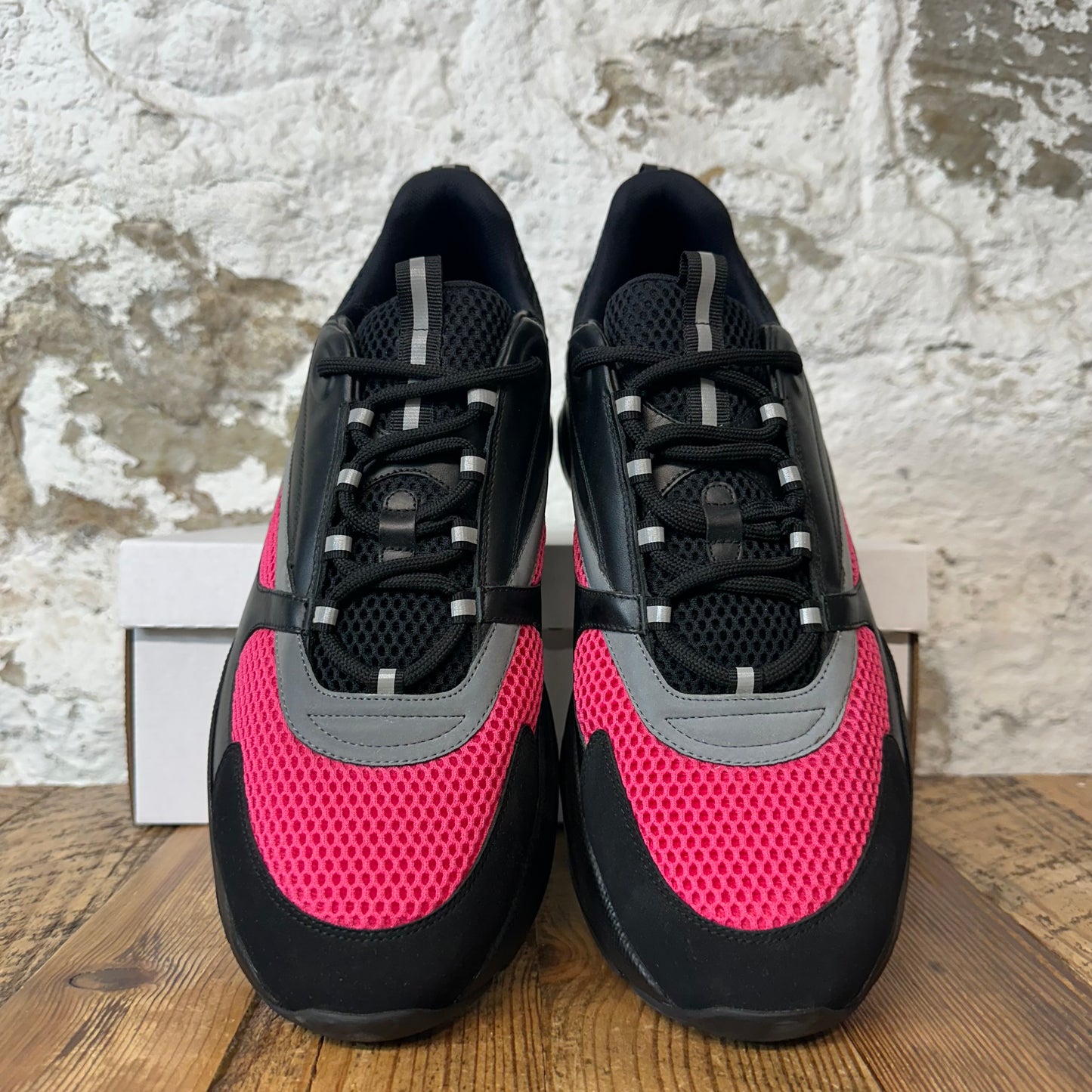 Dior B22 Black Grey Pink Sneaker Sz 15 (48)