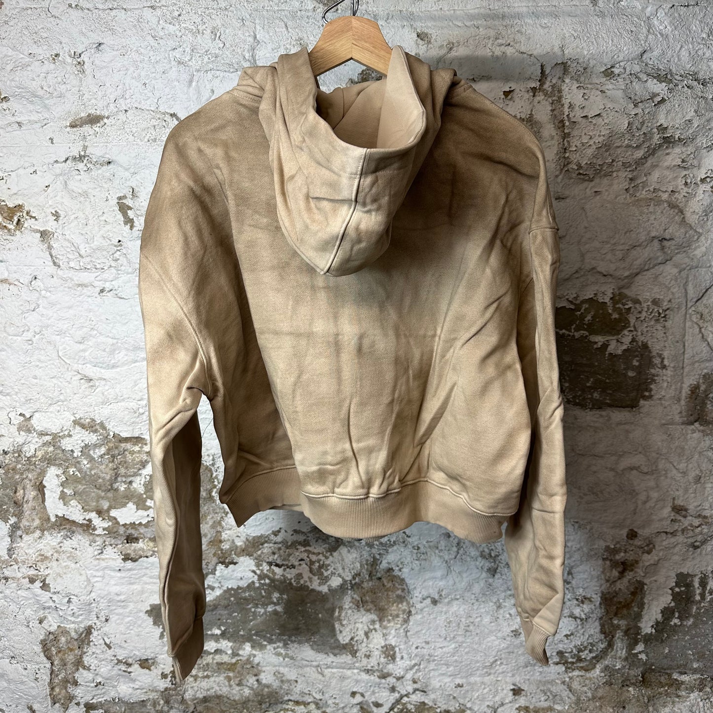 Vale Mud Friday Zip Up Hoodie Biege Sz S DS