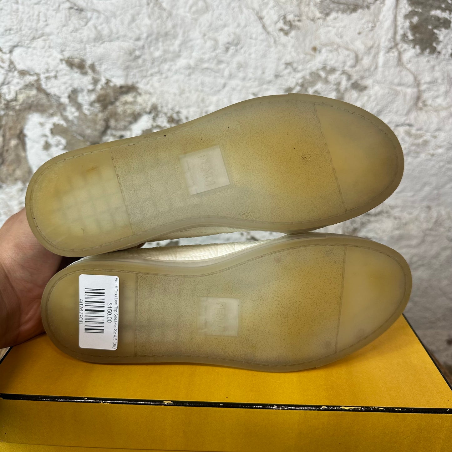 Fendi Tess Low Top Sneaker Sz 4.5 (36)