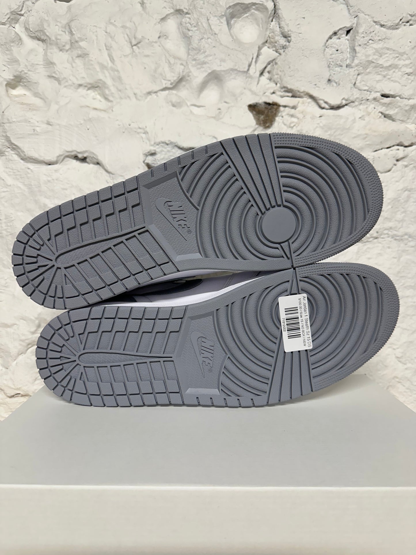 Air Jordan 1 High Stealth Sz 15 DS